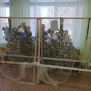 Плетение маскировочных сетей